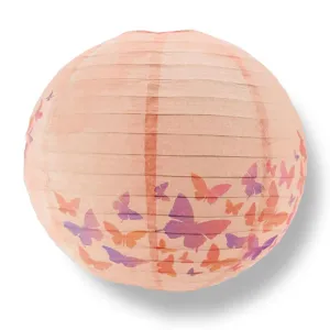 14 Inch Premium Print Butterfly Daydreams Paper Lantern