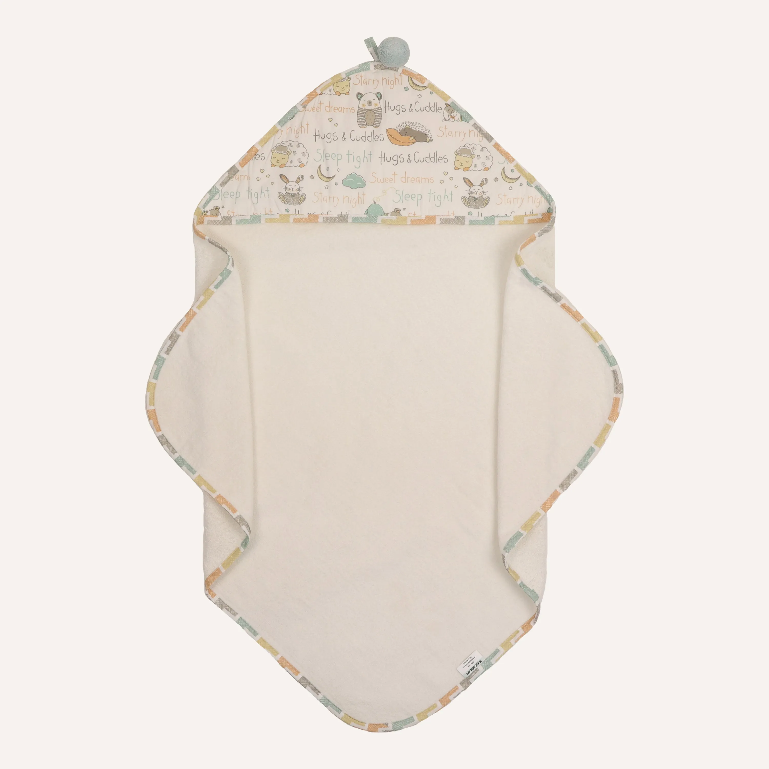 Abracadabra Hooded Towel with 2 Face Washers - Sleepy Friends