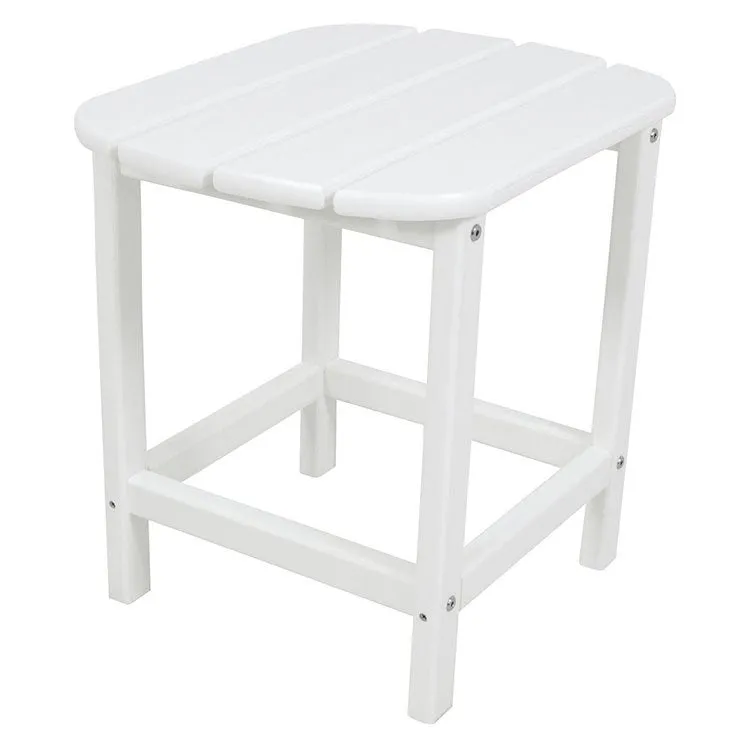 All-Weather Side Table - White