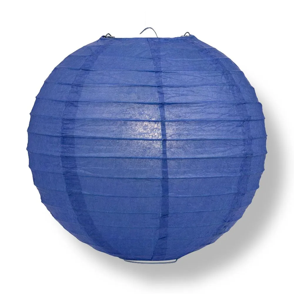 Atlanta Pro Baseball Red & Blue 14-inch Paper Lanterns 5pc Combo Party Pack