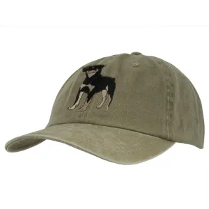 Black & Tan Rottweiler Adjustable Baseball Cap