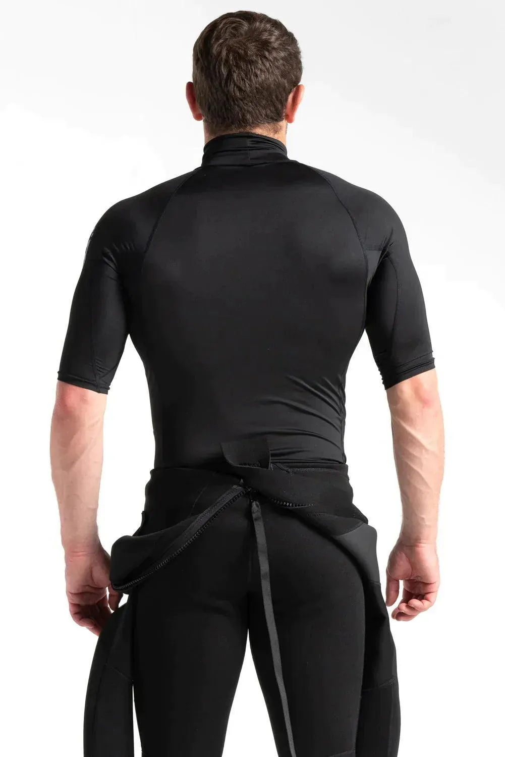 C-Skins Rash X Mens Rash Vest Black