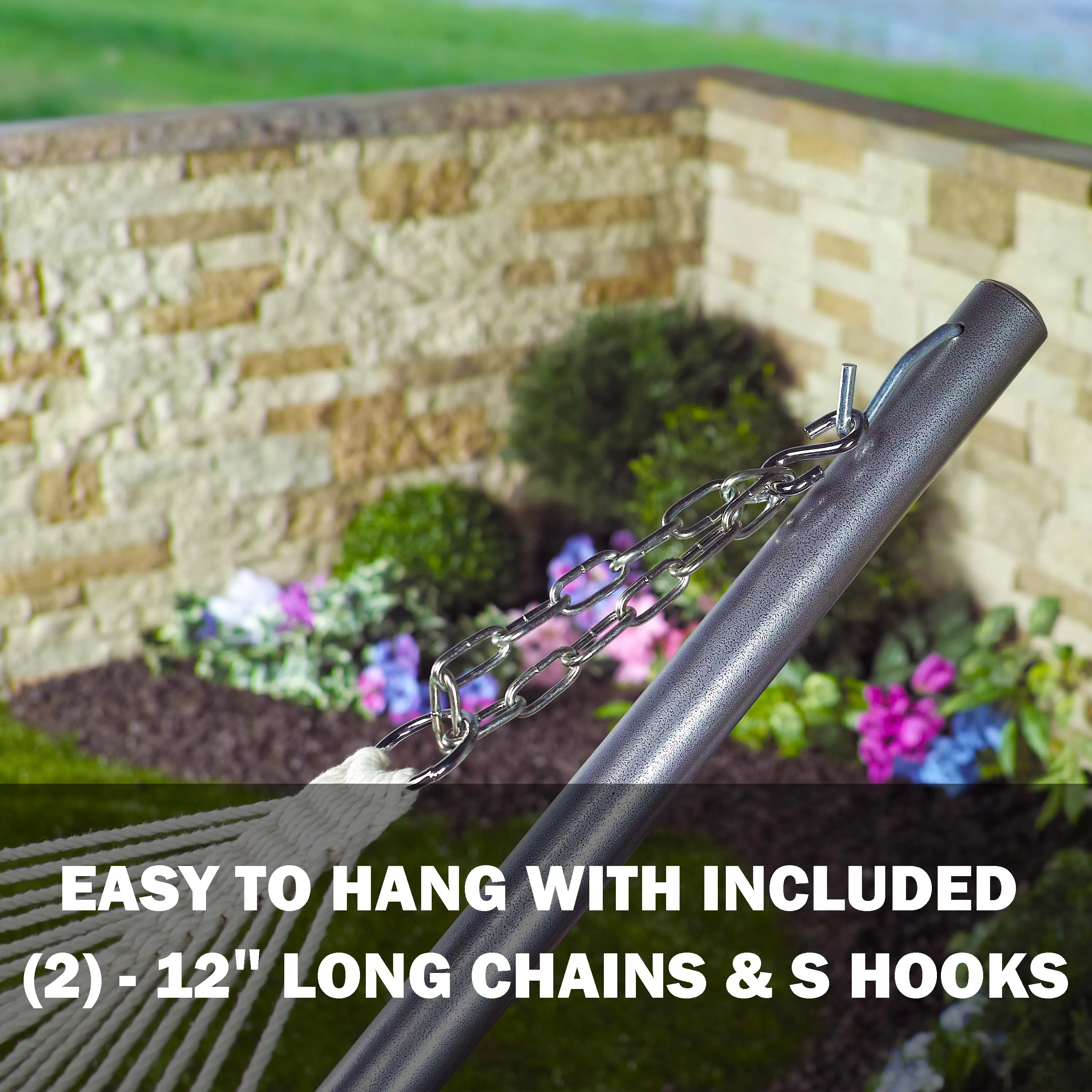 Complete Rope Hammock Bundle | W/ Stand and Wheel Kit