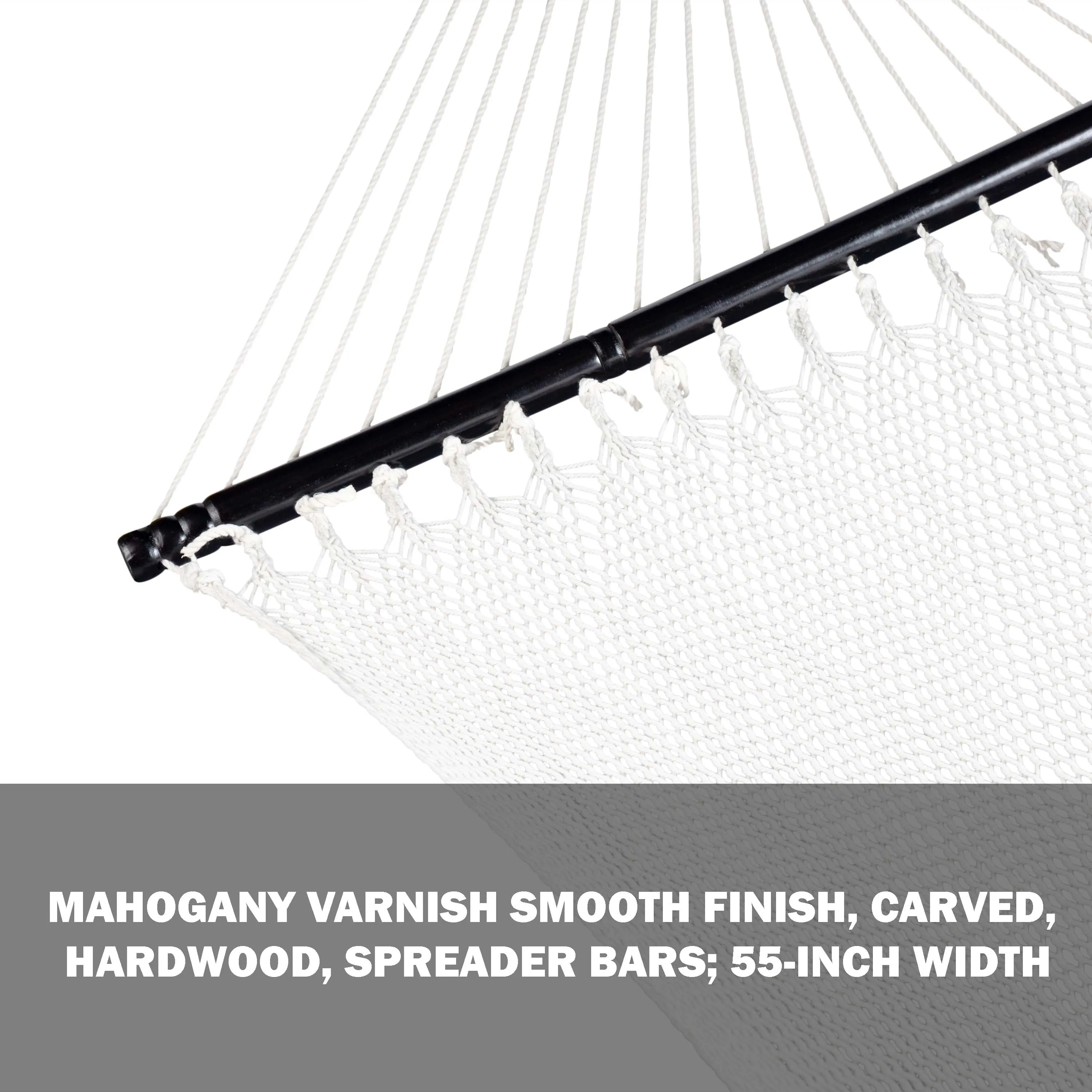 Complete Rope Hammock Bundle | W/ Stand and Wheel Kit
