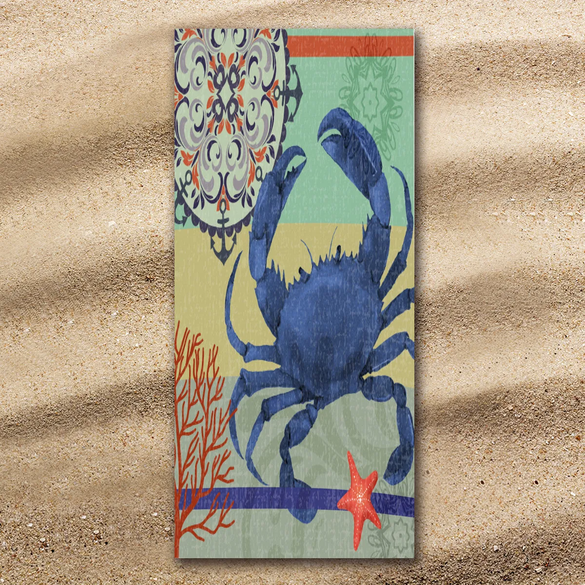 Crab Passion Jumbo Towel