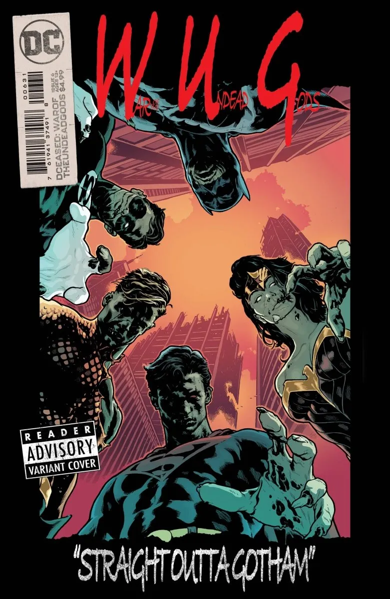 DCeased War Of Undead Gods #6 (Of 8) Cvr B Spokes Homage Car