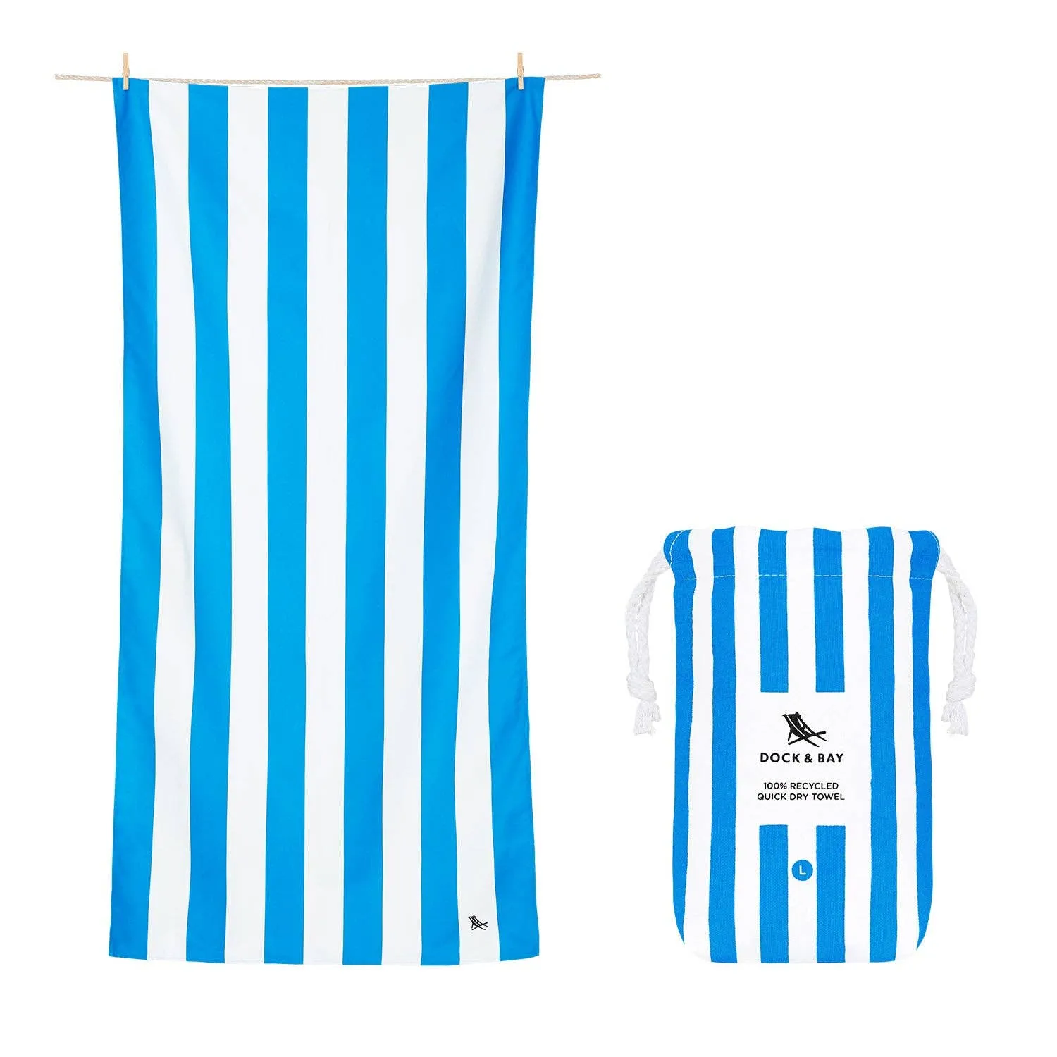 Dock & Bay USA Quick Dry Cabana Towels