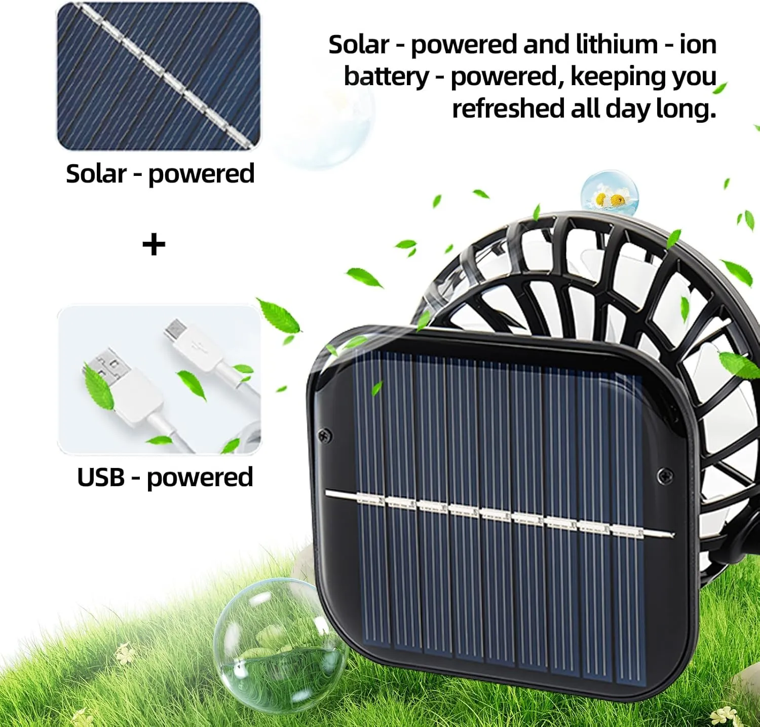 Fan Hat Solar Powered Wide Brim Solar Fan Hat for Men Women Sun Bucket Hats with Solar Fans Built in Fishing Gardening Hats