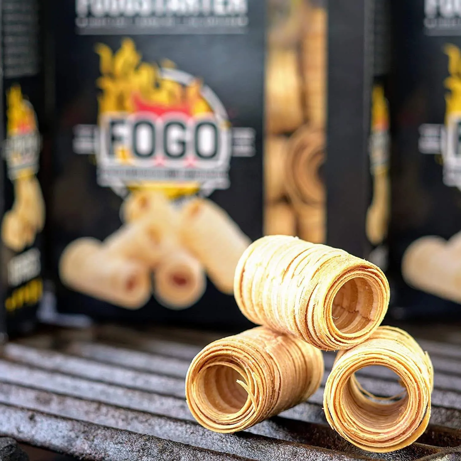Fogo FS15 FOGOstarters Fire Starter, 15 Pack, All Natural