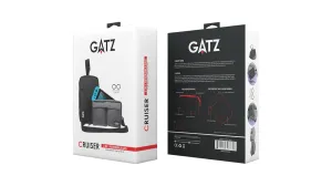 Gatz Cruiser 2-in-1 Reversible Bag for Nintendo Switch/Lite/OLED  Water-Resistant, Compact Storage, Messenger & Crossbody Modes (Black/Grey)