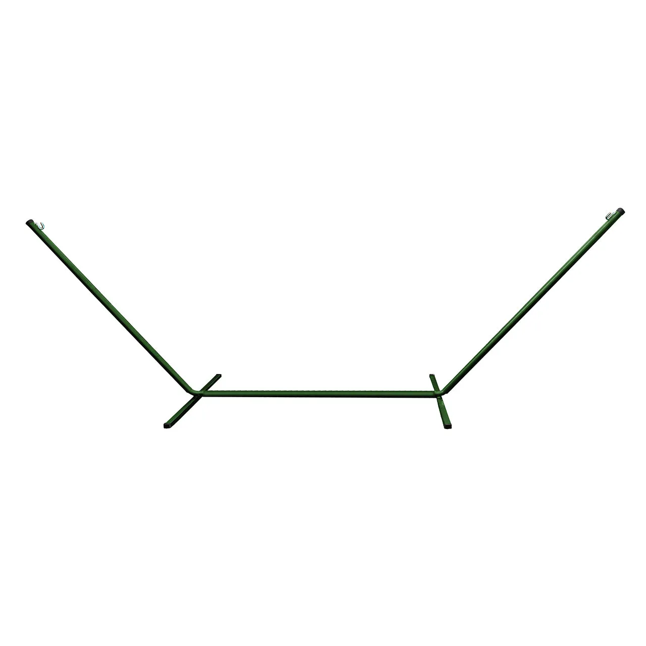 Hammock Stand w/ Hanging Hooks | 15-Foot | Fits Hammocks 15-Foot or Shorter | Weather & Rust Resistant | 500 Lb. Capacity