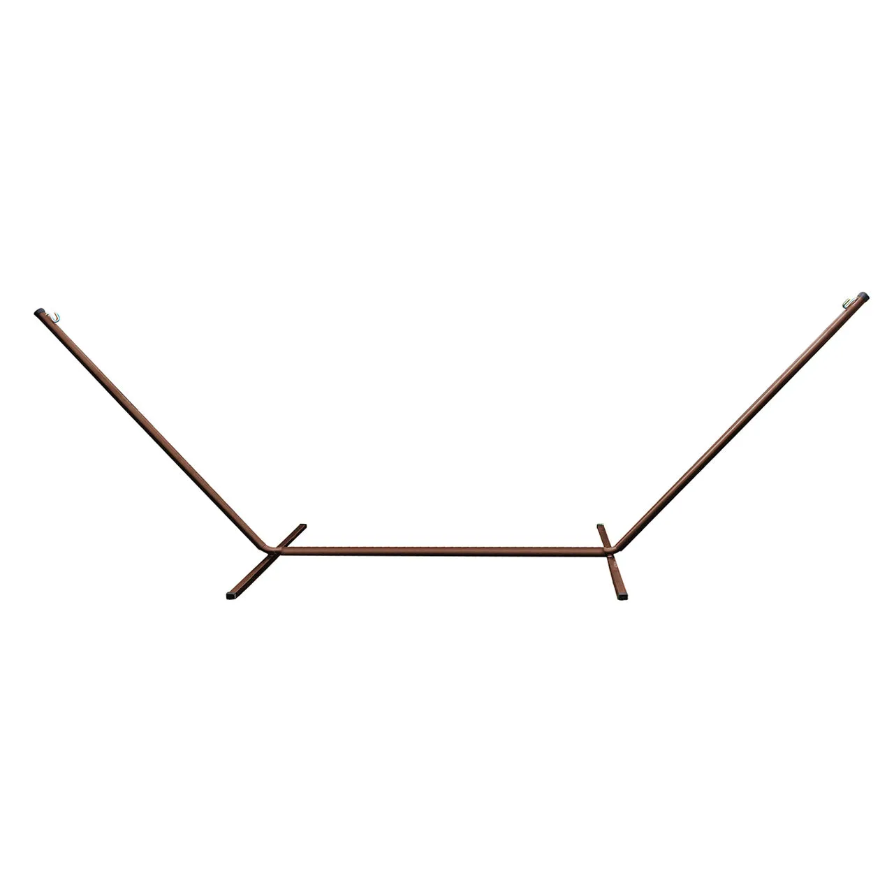 Hammock Stand w/ Hanging Hooks | 15-Foot | Fits Hammocks 15-Foot or Shorter | Weather & Rust Resistant | 500 Lb. Capacity