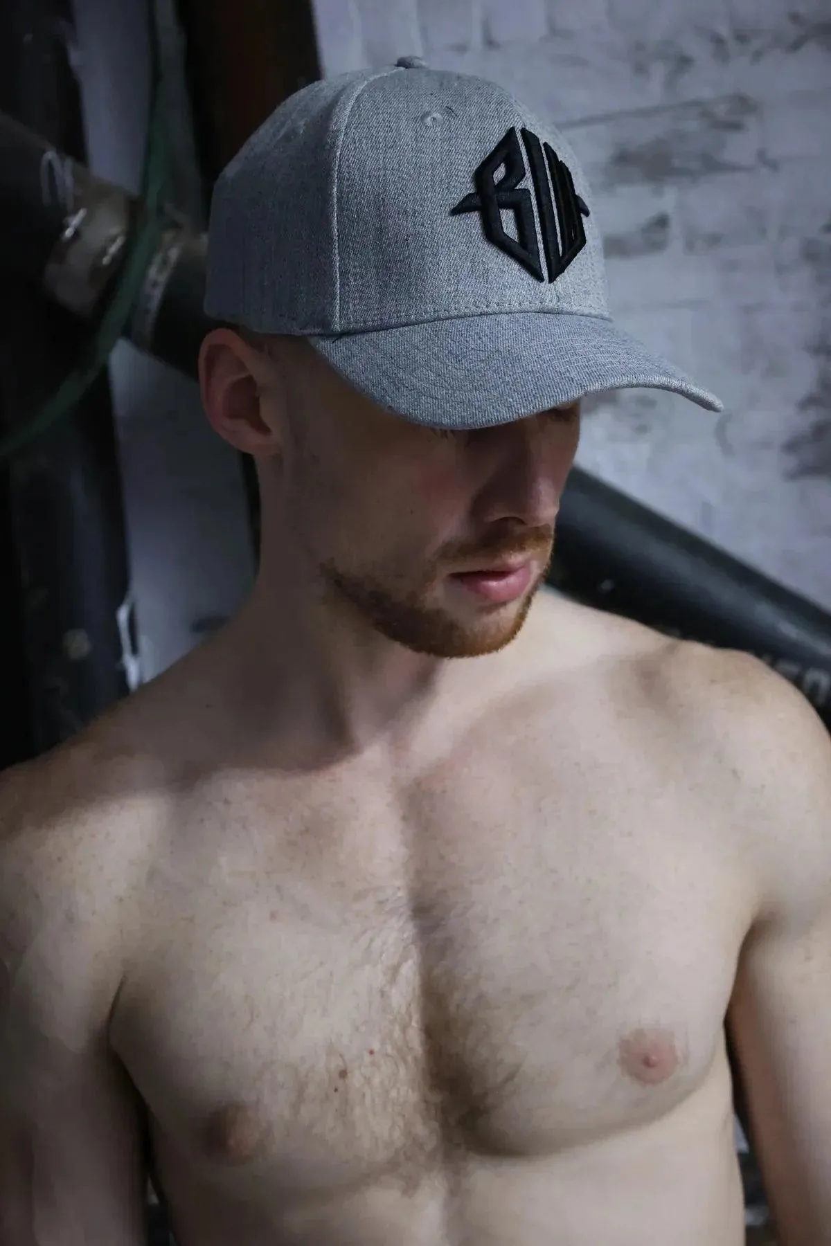 ICON CAP - GREY HEATHER