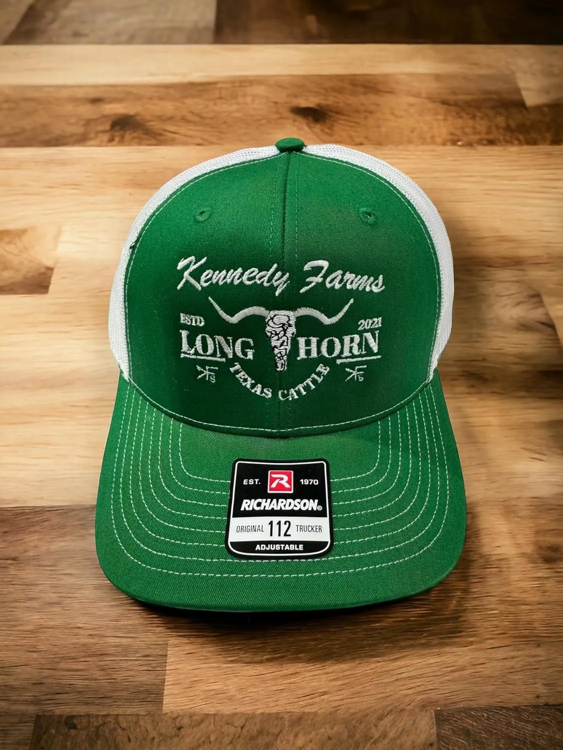 INK STITCH Richardson 112 Custom Embroidery Add Logo Texts Trucker Caps