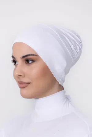 Jersey Closed Cap - White