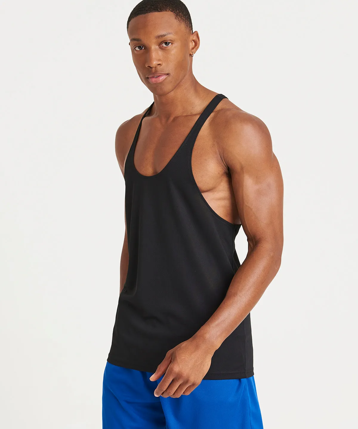 Jet Black - Cool muscle vest
