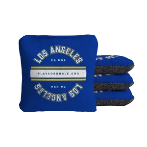 Los Angeles LAR Football Gameday Vintage Synergy Soft Cornhole Bags