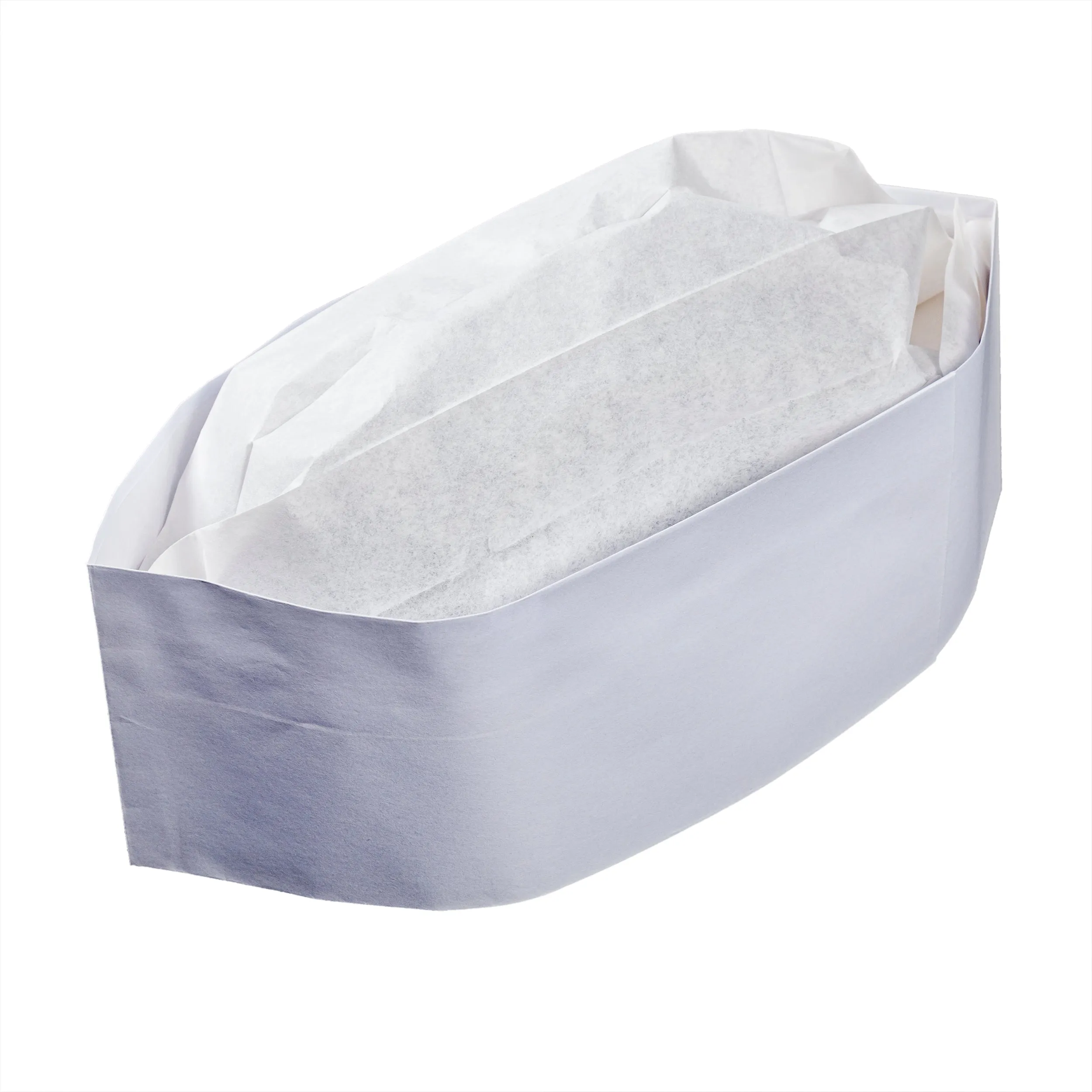 Plain White Classy Caps, Case of 1,000