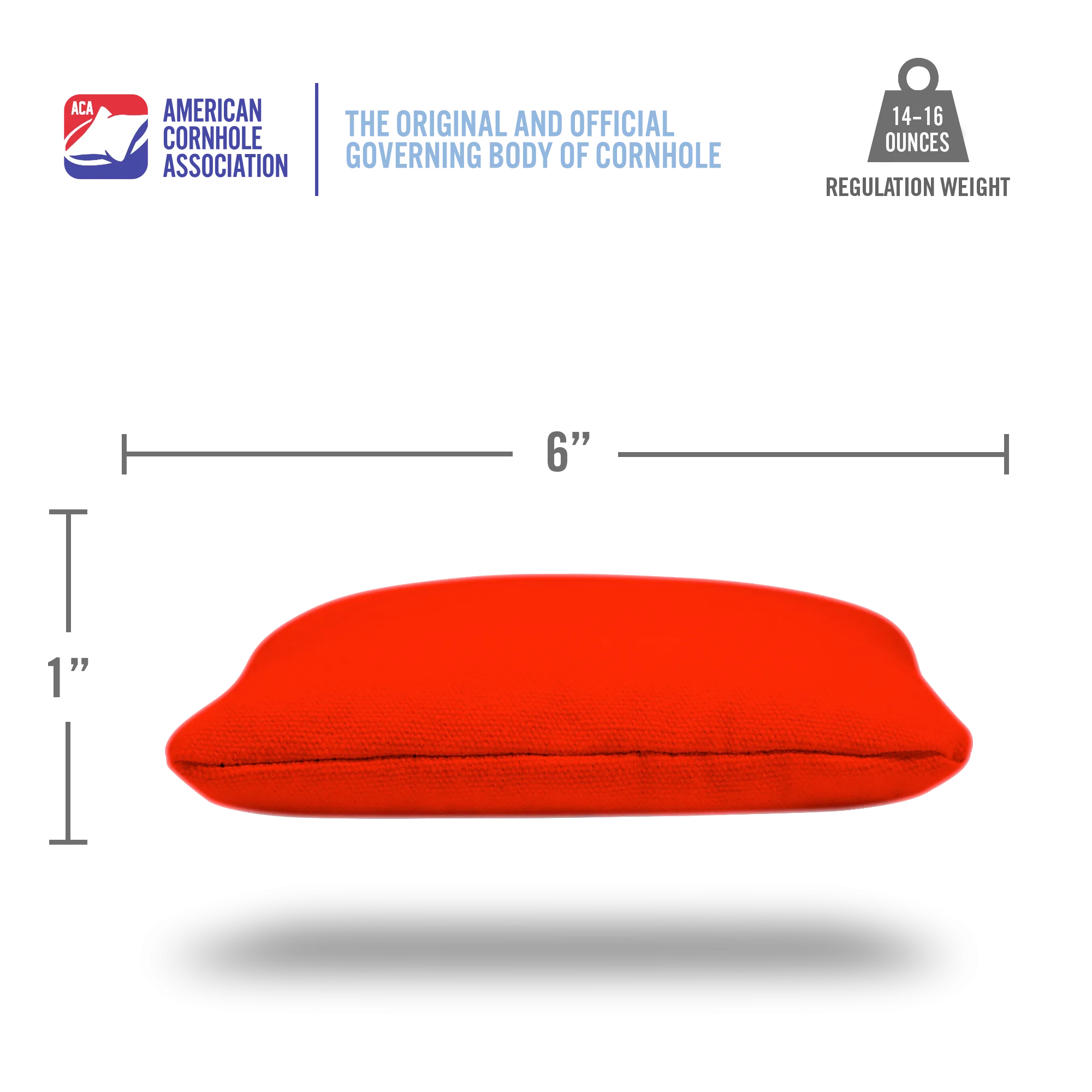 Red Daily 66x Cornhole Bags