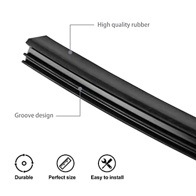 Roto Molded Cooler Gasket Fits Most Brands 20 - 65 Ot Size - 6 Ft Lid Gasket - Tool-less DYI Push In Install