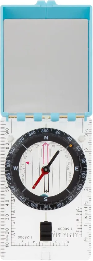 ust Folding Map Compass, Black, One Size (20-02149-10)