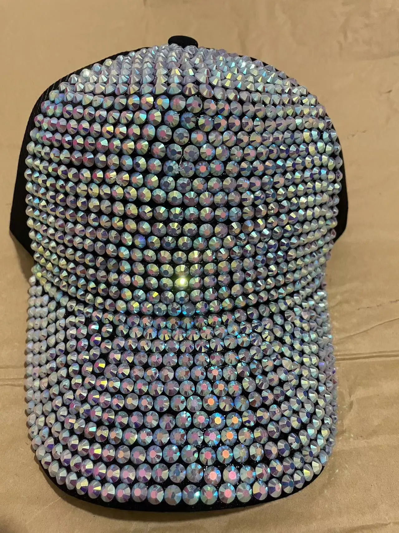 Wholesale 10PCS Rhinestone Breathable Baseball Caps